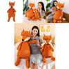 Adorable Plush Fox Toy Soft Cuddly Animal Doll Made Of High Quality Pp Cotton