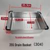 ZISIZ 304 Stainless Steel Kitchen Sink with Inner Basin