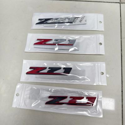 2pcs Car Styling 3d Metal Logo Z71 Emblem Car Front Grille Badge Sticker For Tahoe Colorado Silverado Accessories