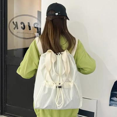 Multifunctional Sports and Fitness Backpack  Simple Shoulder Bag  Trendy Travel Bag  New  Autumn and Winter