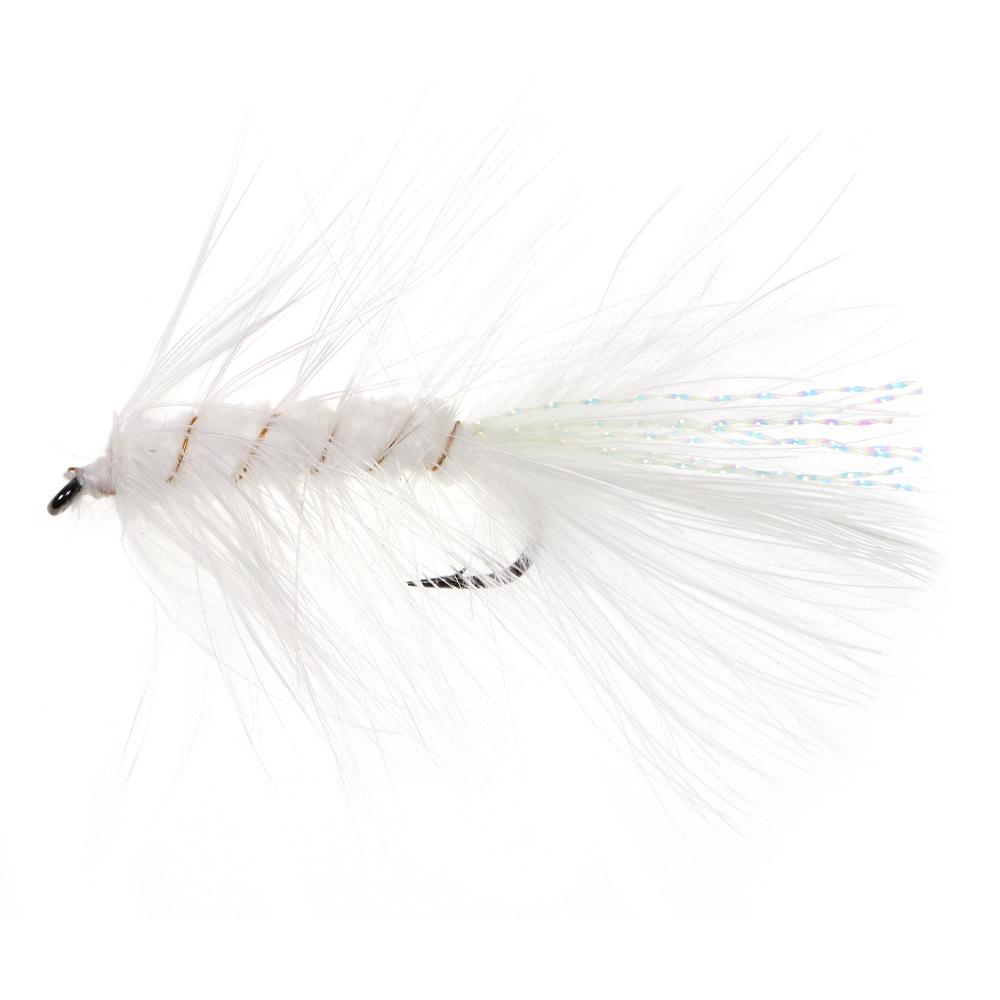 Force Eight Ge Fly Fishing Hook with Copper Head Tinsel for Trout, Salmon, Bass, Asp, Pike