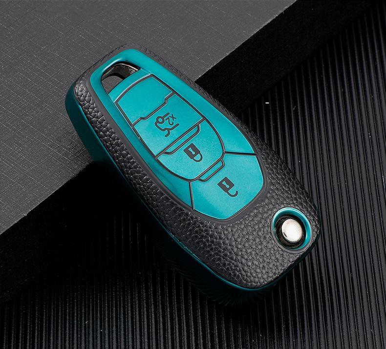 Chevrolet New Cruze Leather Key Cover - KOWOZ Car Key Bag