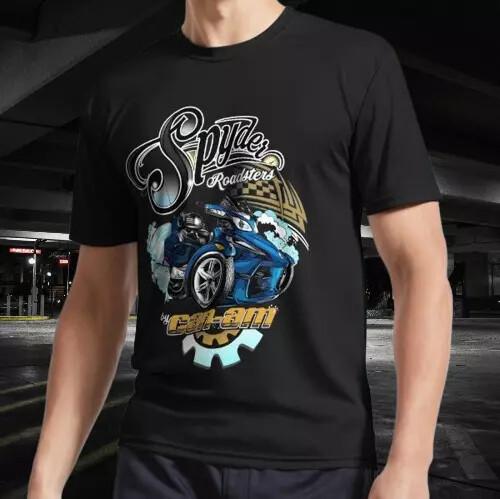 

NEW SHIRT CAN-AM SPYDER ROADSTERS RETRO RACING LOGO T-Shirt Tops Tee FUNNY SIZE S-4XL 3XL