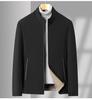 Men's Plus Velvet Thick Cotton Jacket for Autumn/Winter – Middle-aged & Elderly