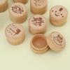 Wooden Milk Teeth Organizer Primary Teeth Tooth Fairy Box Portable Deciduous Tooth Case  Children