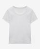 MIND BRIDGE WOMEN [W] U-Neck Basic Slim Fit Short Sleeve T-Shirt - 3 Colors