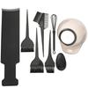 Premium Hair Dye Kit - Brushes, Combs & Tools for Salon-Quality DIY Hair Coloring At Home Less
