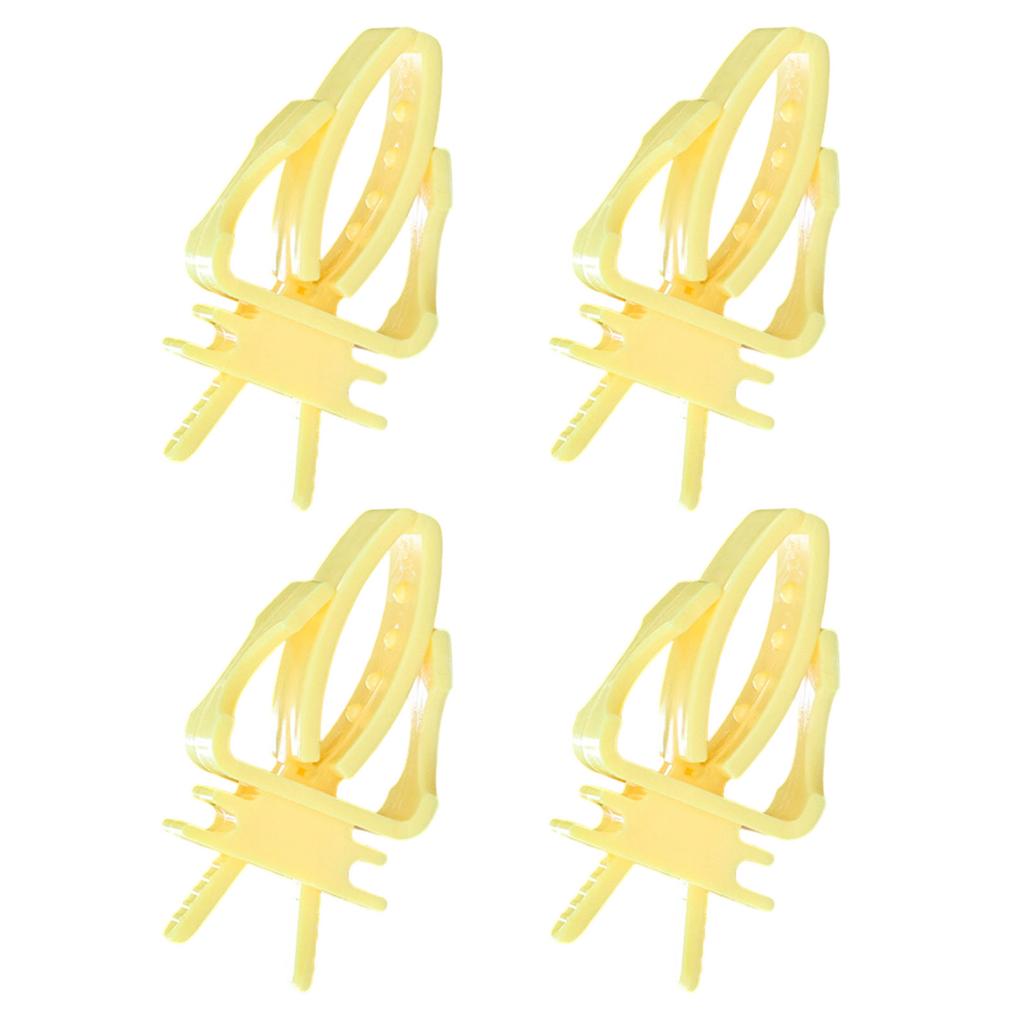 Parrot Food Clip Cage Accessory Vibranted Color Chew Proof Feeding Tool Fruit Vegetable Clips For Small Pets