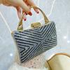Diamond Handbag Dinner Bag Banquet Clutch Bag Women's Single-shoulder Crossbody Chain Small Bag