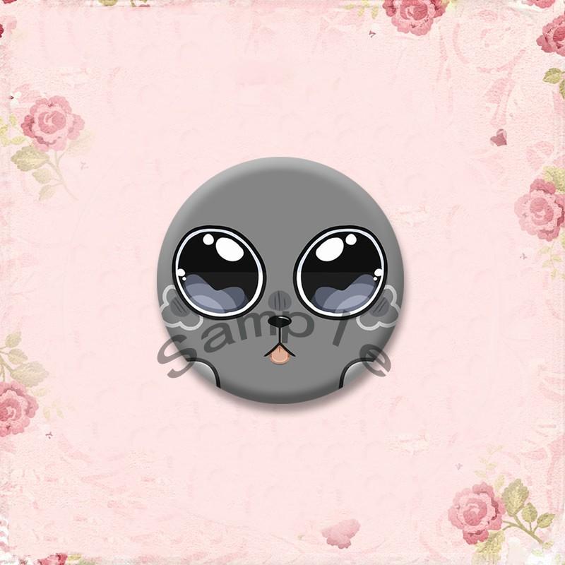 Game Peripheral Characters Brooches on Clothes Pebble Shelly Bobette Vee Cartoon Badge Collectible Lapel Pins Fans Jewelry Gifts