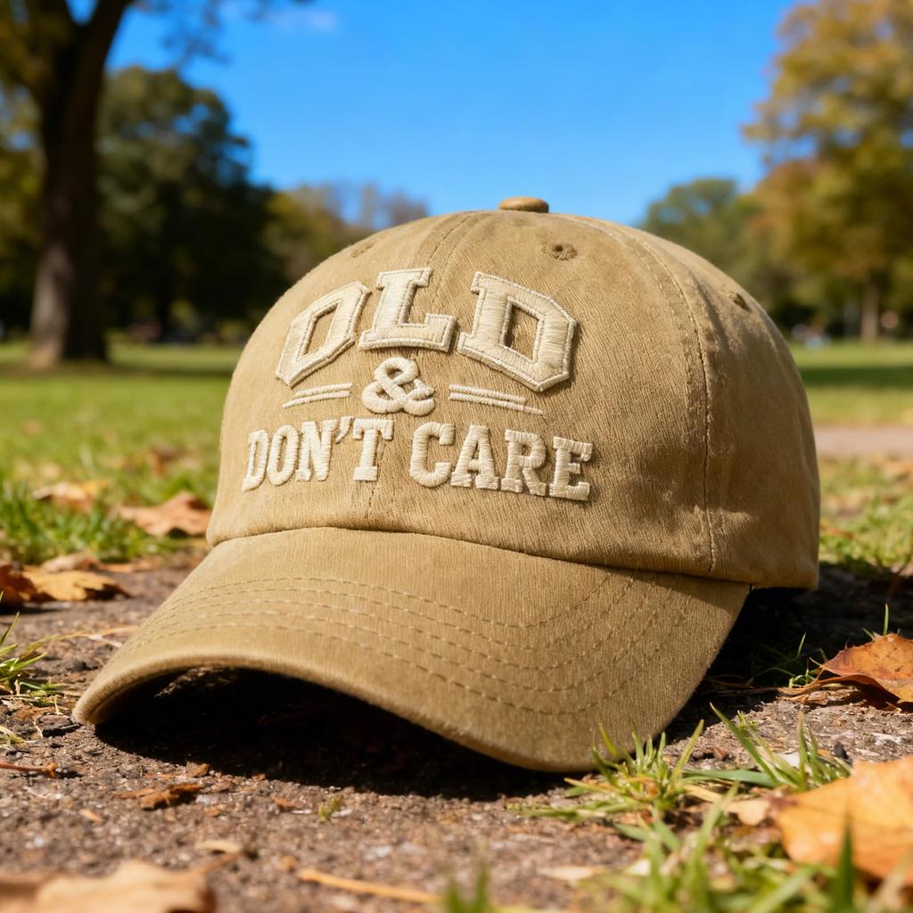 Adjustable Baseball Cap Embroidered Distressed Baseball Cap Embroidery Baseball Cap Comfortable For Gifting Outdoor Activities