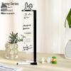 Cute Transparent Monitor Sticky Notes Board - Office Wipeable Message Board