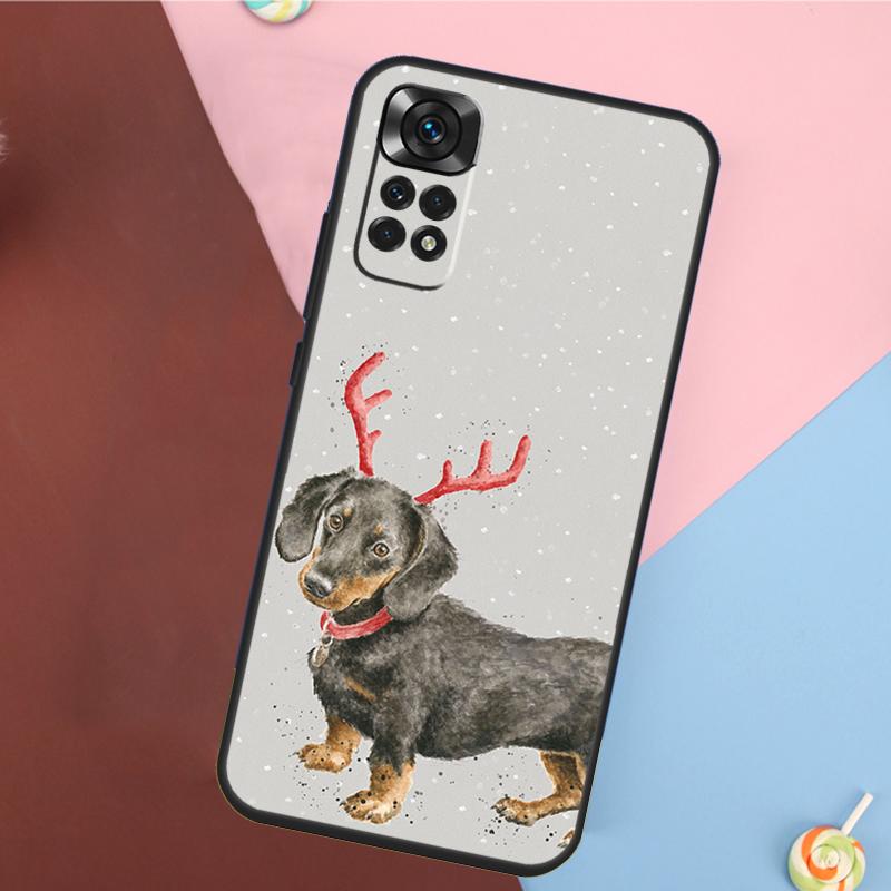 Dachshund Dog Case For Redmi Note 12 Pro 8 9 10 11 Pro Note 9S 10S 11S 8T Redmi 10 12C 9C 10A 10C Cover
