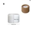 Woven Candle Jar Silicone Mold DIY Round Concrete Flowerpot Casting Molds Plaster Resin Storage Box Craft Making Home Decor