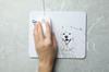 Samoyed, Bjelkier, Samoiedskaya Sobaka - mouse pad with print, personalized dog-themed mouse pad, unique gadget for an office worker by Art-Dog brand