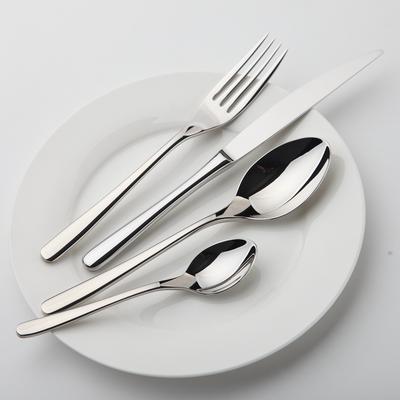 24 Pcs 18/10 Stainless Steel Black Gold Silver Cutlery Dinnerware Meat Knives Coffee Spoon Fork Flatware Set Dishwasher Safe