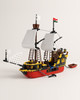 MOULD KING 10137 MOC Revenge Pirate Ship Clamp Blocks Kit Sailing Ship Building Blocks Toys for Adults and Kids