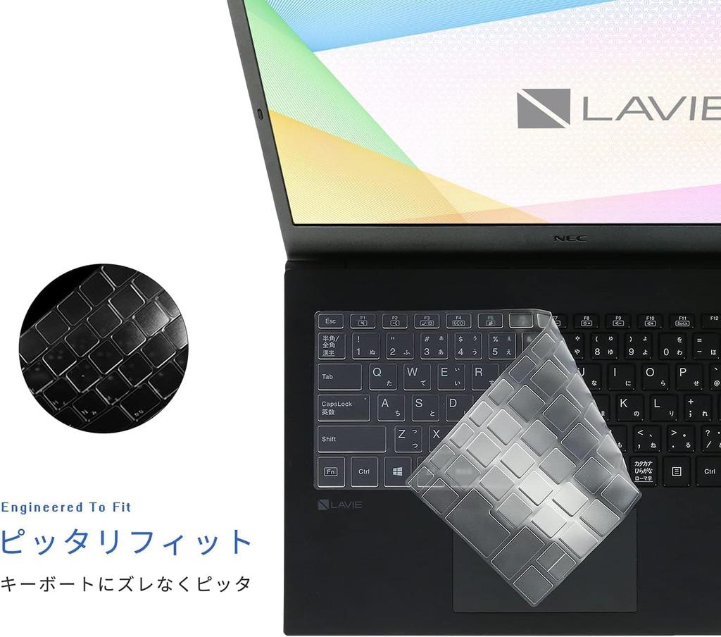 NEC LAVIE Home VM Keyboard Cover Release N1475 N1455 N1435 N1425 HM750 HM550 Compatible Wide Protective Film High Transparency not apply to N14
