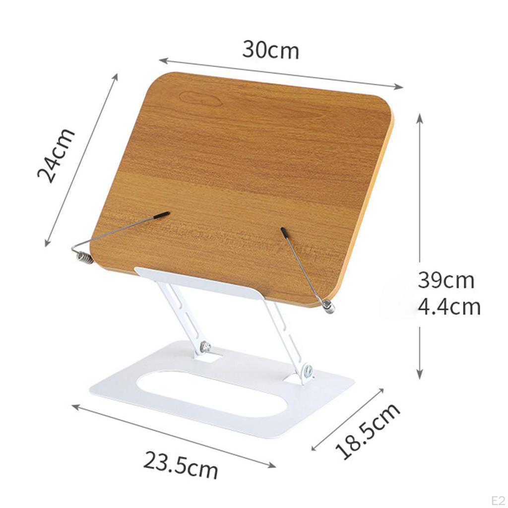 Support De Livre Pour La Lecture, Support De Livre Pliable Multi-hauteurs, Supports De Cuisine, Support Pour Ordinateur Portable, Support De Tablette Pour Manuel D'enfant