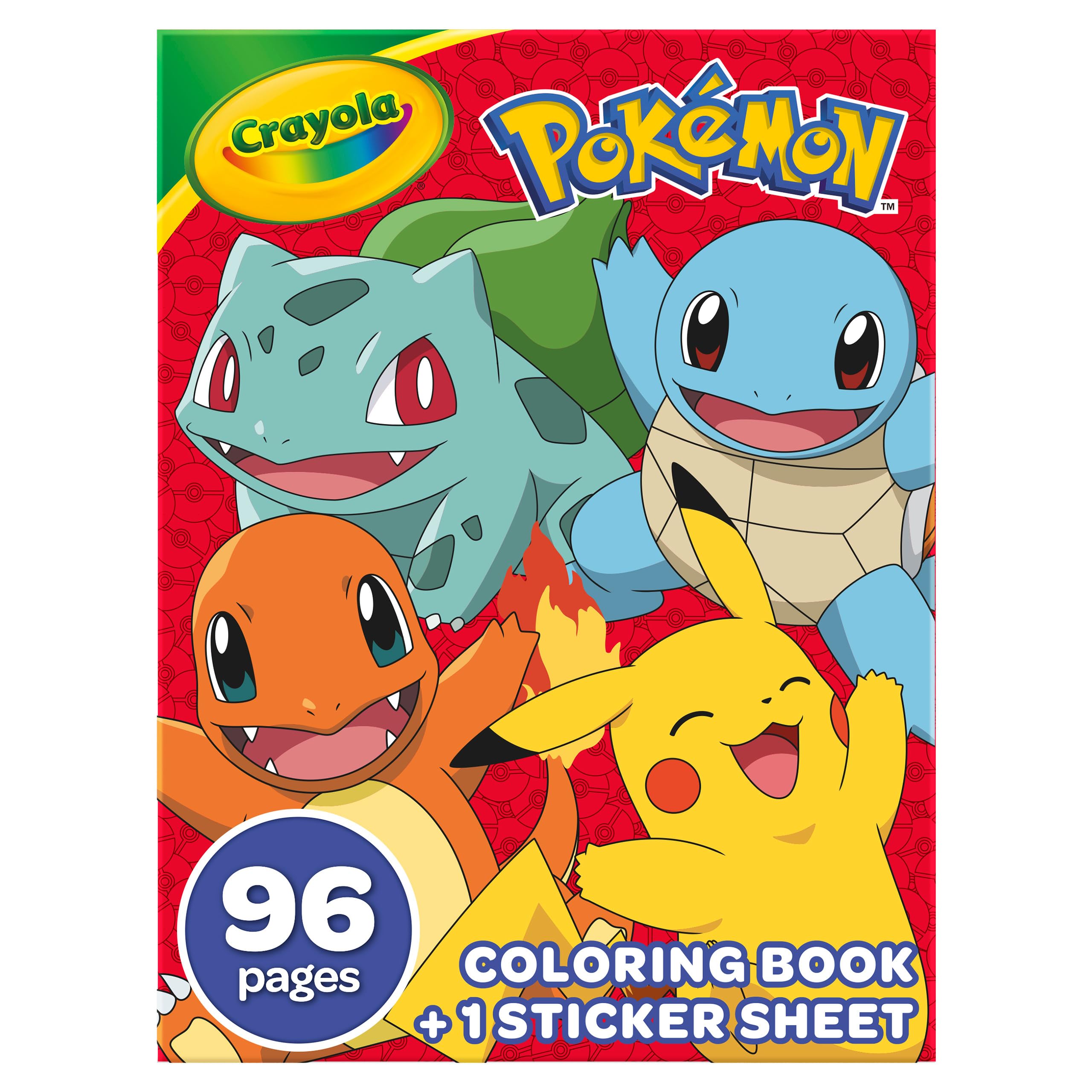 Crayola Pokemon Coloring Book 96 Pages 42732
