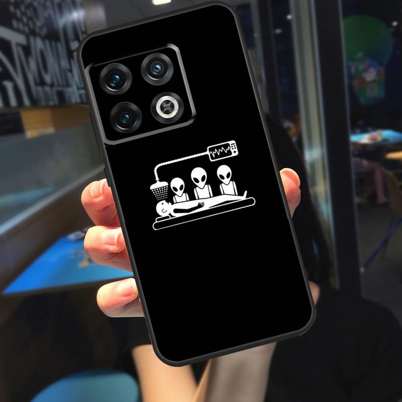 Aesthetic Alien Funda For OnePlus 13 12 R 11 9 10 Pro 8T 9RT 10T OnePlus Nord 4 CE 2 3 Lite N30 N20 Case