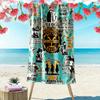Name Custom Western Series Yellowstone Print Beach Towel, Large Soft Quick Dry Towel for Beach Camping Swimming