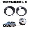 Pár obložení krytu mlhového světla se základním nátěrem pro BMW X3 E83 LCI 2007-2010 51113423789