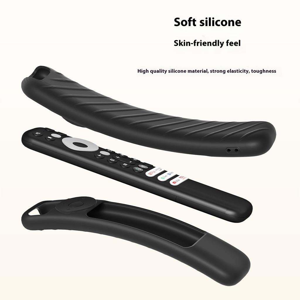 For TCL RC902 Remote Control Anti-Drop Sleeve Soft Silicone Protective Cover