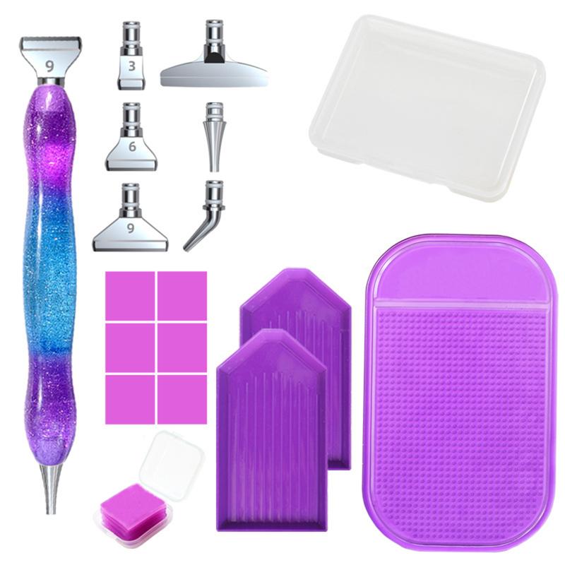 Diy Metal Tips Diamond Painting Pen Kits Comfort Grip Diamond Painting Accessories Tools For Diy