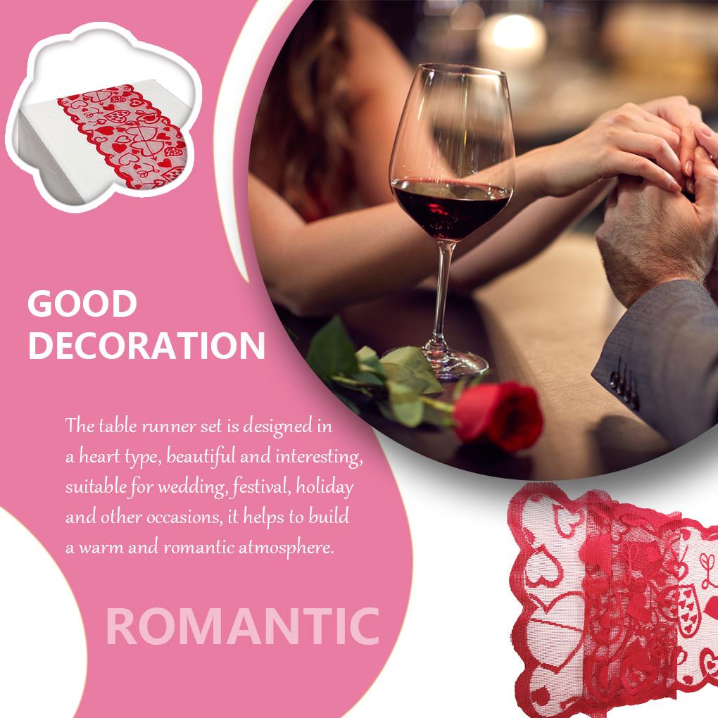 Běžec na stůl Podložka Festivalová dekorace Ubrus Opakovaně použitelný Umělecké řemeslo Polyester Prostírání Sada Ozdoba Hotel Restaurace