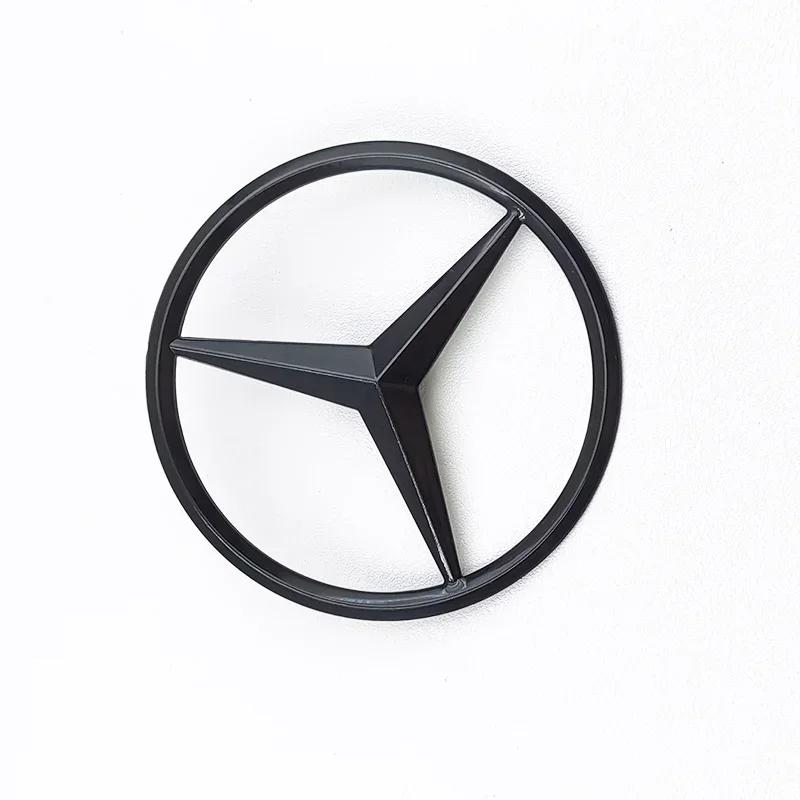 Gloss Black ABS Car Emblem Kit GLB35 AMG Turbo 4matic Letter Rear Star Sticker For Mercedes Benz GLB35 AMG X247 Accessories