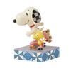 JIM SHORE Snoopy Woodstock Roller Skates 6016267 &
