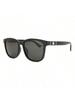 Gucci GG0637SK-001 Square Sunglasses for Men Women Black Gold GG Logo