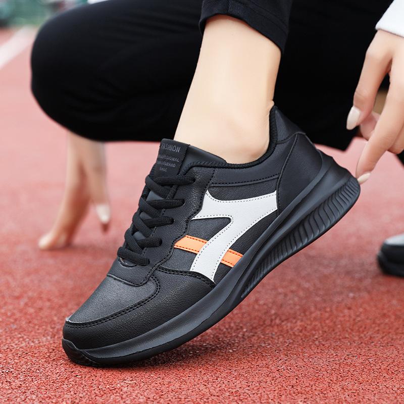 

Non-slip kitchen special work shoes women s all-black sports shoes light soft sole long standing not tired feet travel casual shoes 41