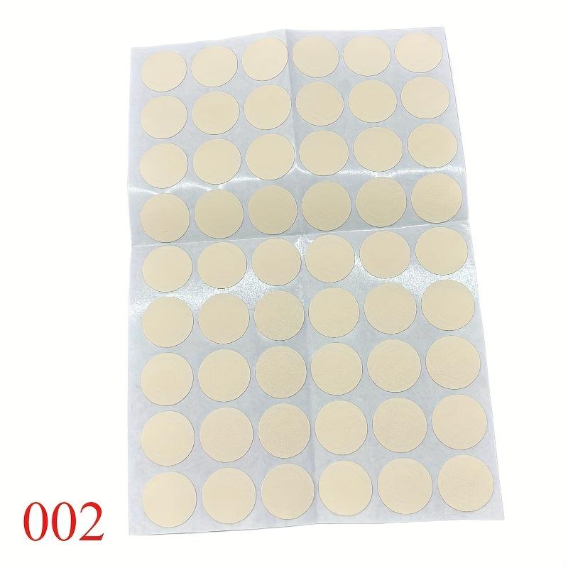 54 Pcs Furniture Screw Hole Cover Stickers - Self-Adhesive PVC Decorative Screw Cap Covers for Cabinet Shelf Repair