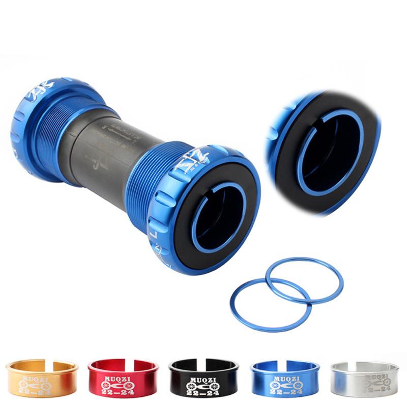 Bicycle Reducing Sleeve 24mm To 22mm BB Axis Adjustable Sets Adapter Ring Washer