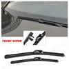 Wiper LHD Front Wiper Blades For BMW 5 Series F07 F10 F11 2011 - 2016 Windshield Windscreen Window Rain Brushes 26"+18"