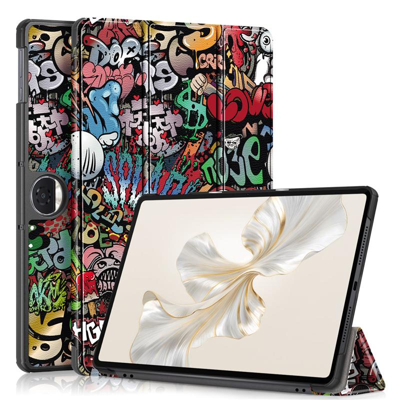 Tablet Case For Huawei Honor Pad 9 12.1 Inch 2024 Tri-Folding Folio Magnetic Smart Cover For Honor Pad 9 HEY2-W09 HEY2-W19 Tablet Cover