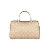 Coach Rowan 27 Logo Zip Closure Boston Bag Women Handbags Light-Khaki 83607-IMDQC