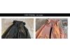 Kamiya River Unisex Black Warrior Hooded Workwear Jacket - Velvet Thickened Cotton