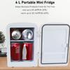 4L Mini Koelkast, Beauty Make-up Huidverzorging Koelkast, AC/DC Verwarmende Koelende Beauty Koelkast, Auto Mini Koelkast