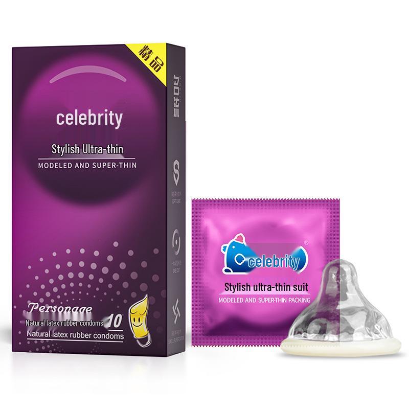 Celebrity Condoms Premium Series: Ribbed & Dotted Ultra-Thin for Enhanced Pleasure & Family Planning
