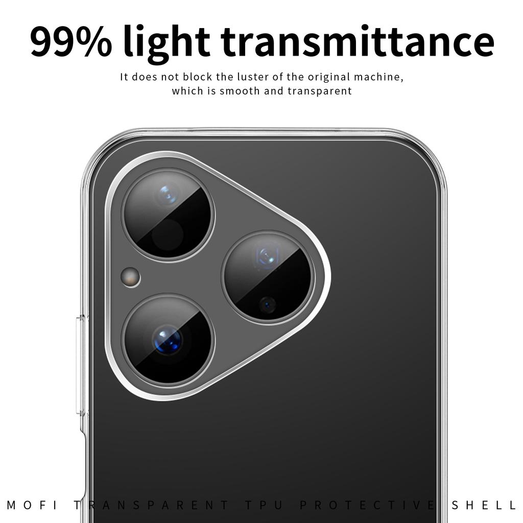 For Huawei Pura 80 Clear Phone Case MOFI Ultra-Thin TPU Phone Back Cover