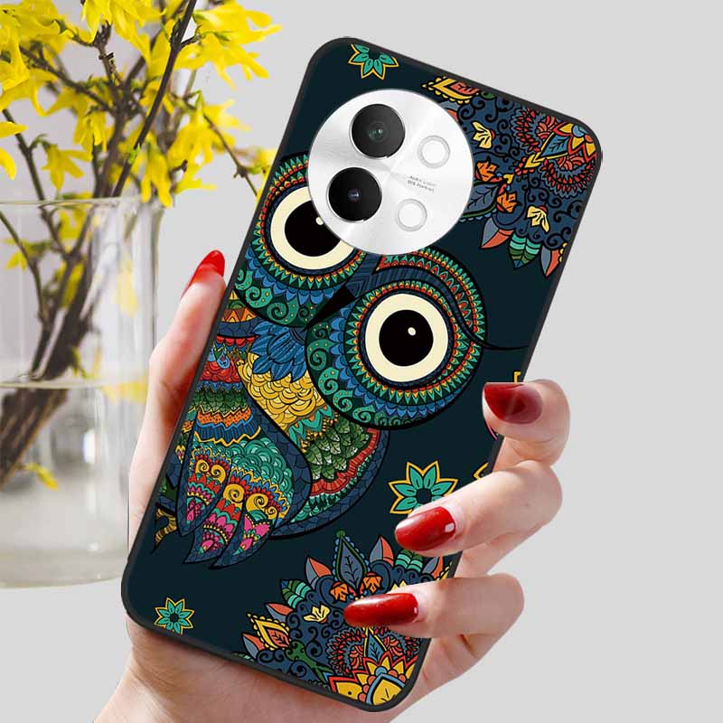 For Vivo V40 Lite 5G Case Fashion Soft Silicone Lovely Phone Cover for Vivo V 40 Lite V40Lite 5G Protect Back Cover TPU Coques