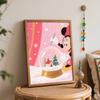 Disney Digital Oil Painting Christmas Snow Globe Hand Painting Home Decoration Painting