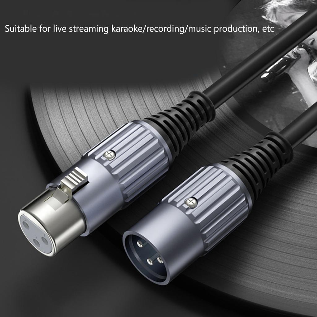 Microphone XLRCable for Speaker 6mm PVC Jackets Reliable Stage and Conference XLRMale To Female/XLRto 3.5mm Cable