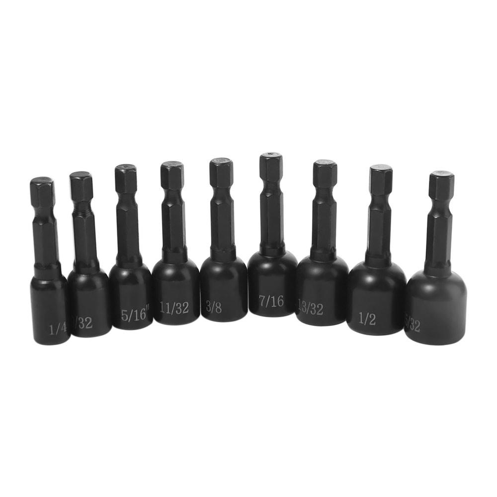 Magnetic Impact Socket Metric/Inch Hexagonal Socket Multifunctional Hex Socket Sleeve Repair