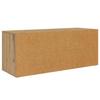 TV Cabinet in Artisan Oak Finish 100 x 35 x 40 cm Particleboard