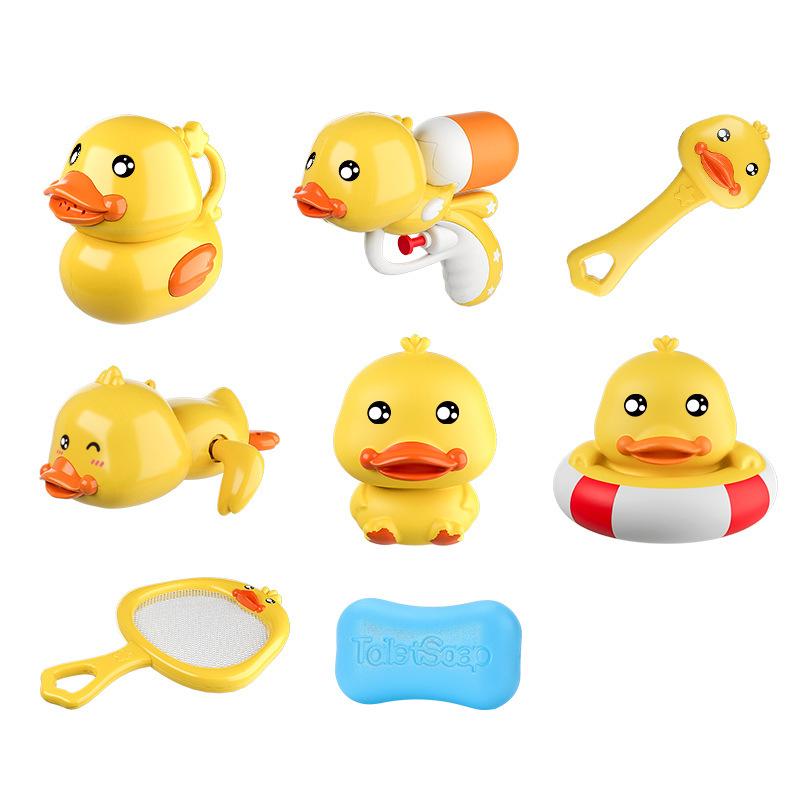 Children's Swimming Small Yellow Duck Bath Toys