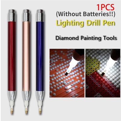 1PC Diamond Painting Drawing Point Drill Tool  Glow Point Diamond Pen
